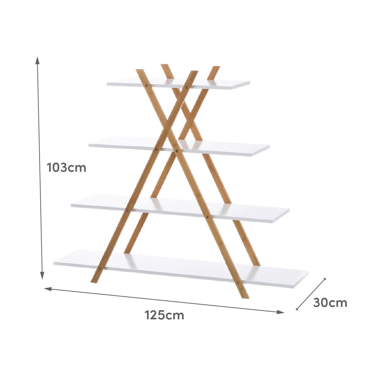 Lolahome Estantería De 125x103 Cm
