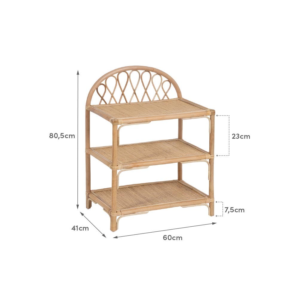 Lolahome Estantería De 60x80 Cm