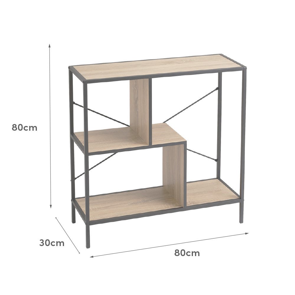 Lolahome Estantería Geométrica Urban De 80x80 Cm