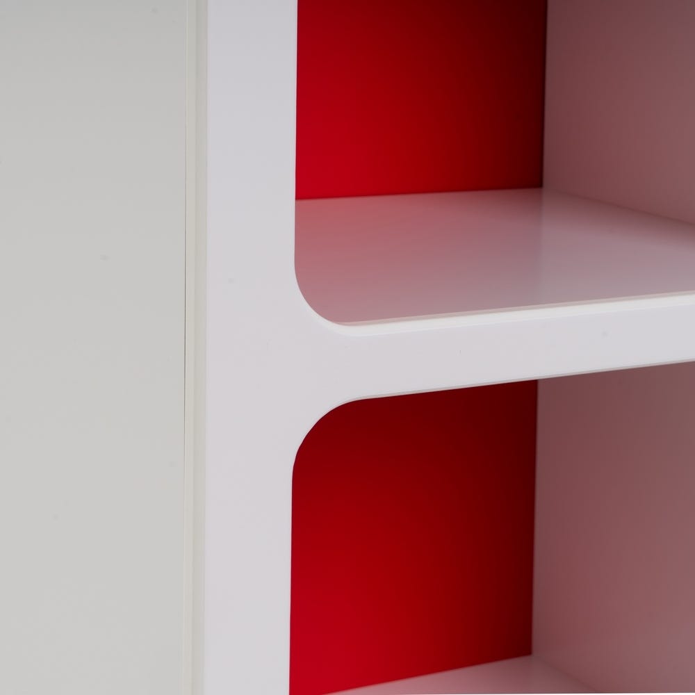 Lolahome Estantería Infantil Roja