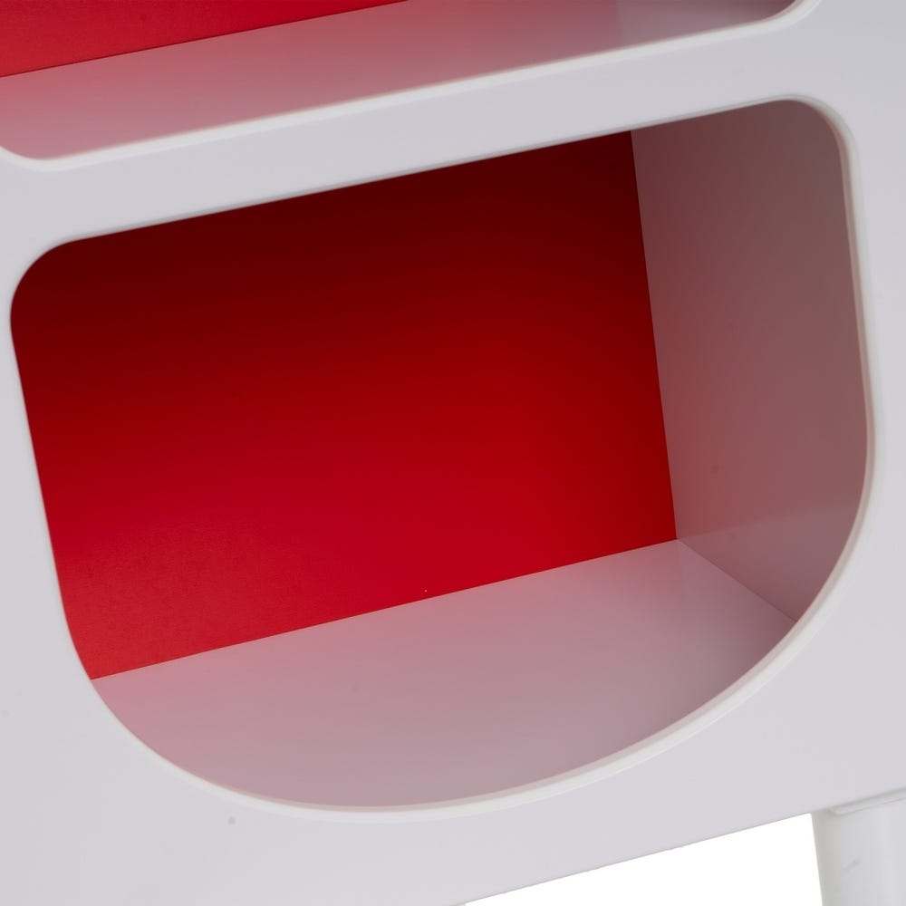 Lolahome Estantería Infantil Roja