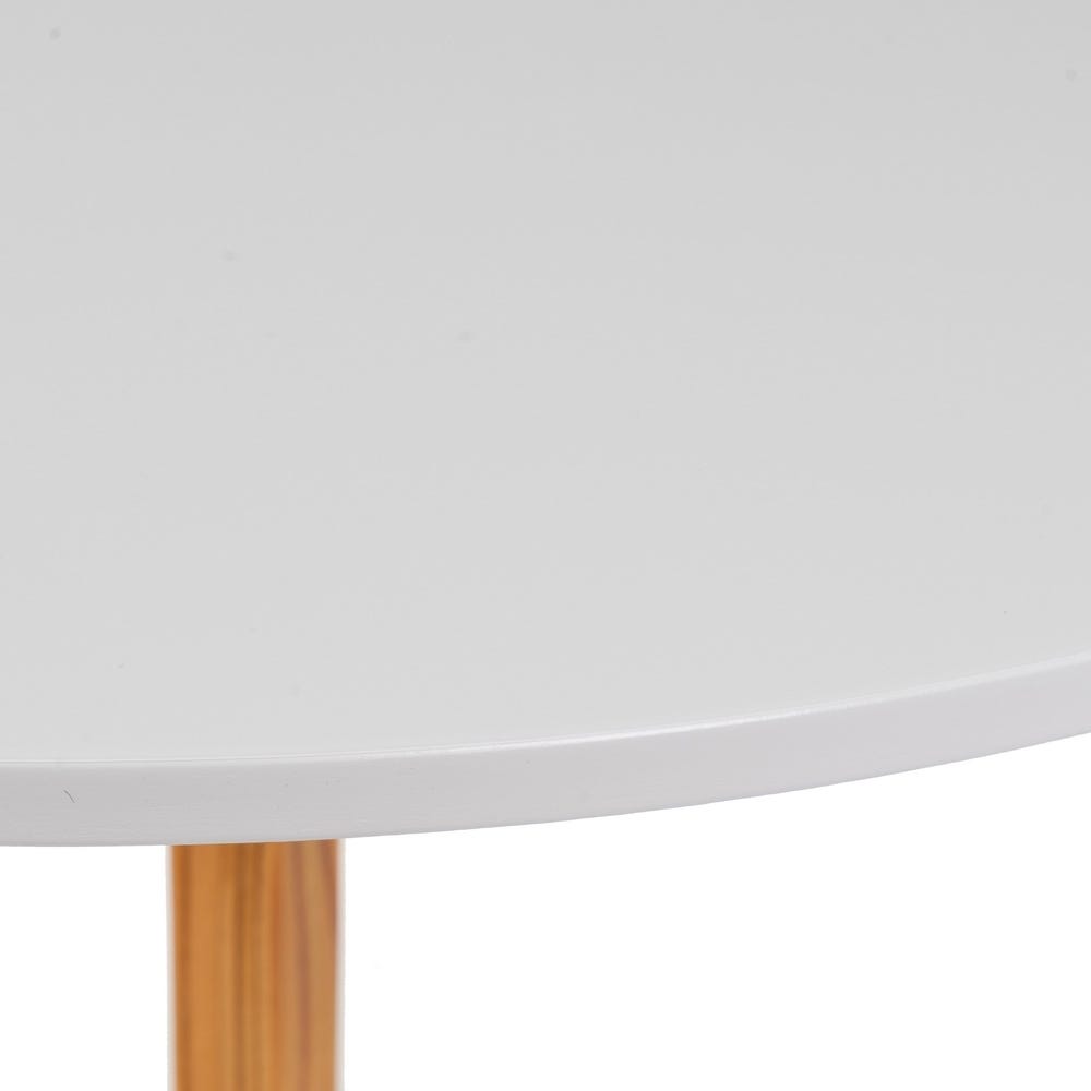 Lolahome Estantería Rinconera Blanca