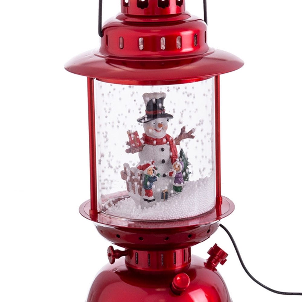 lolahome Farol de Navidad con luz