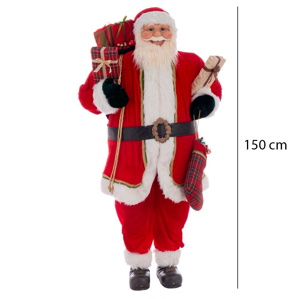 Lolahome Figura De Papá Noel De 150cm