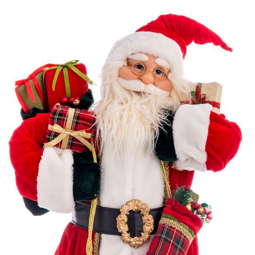 Lolahome Figura De Papá Noel De 80cm