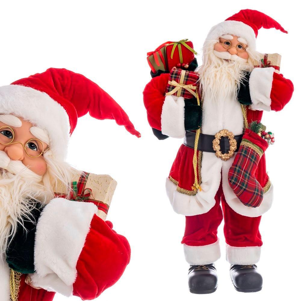 lolahome Figura de Papá Noel de 80cm