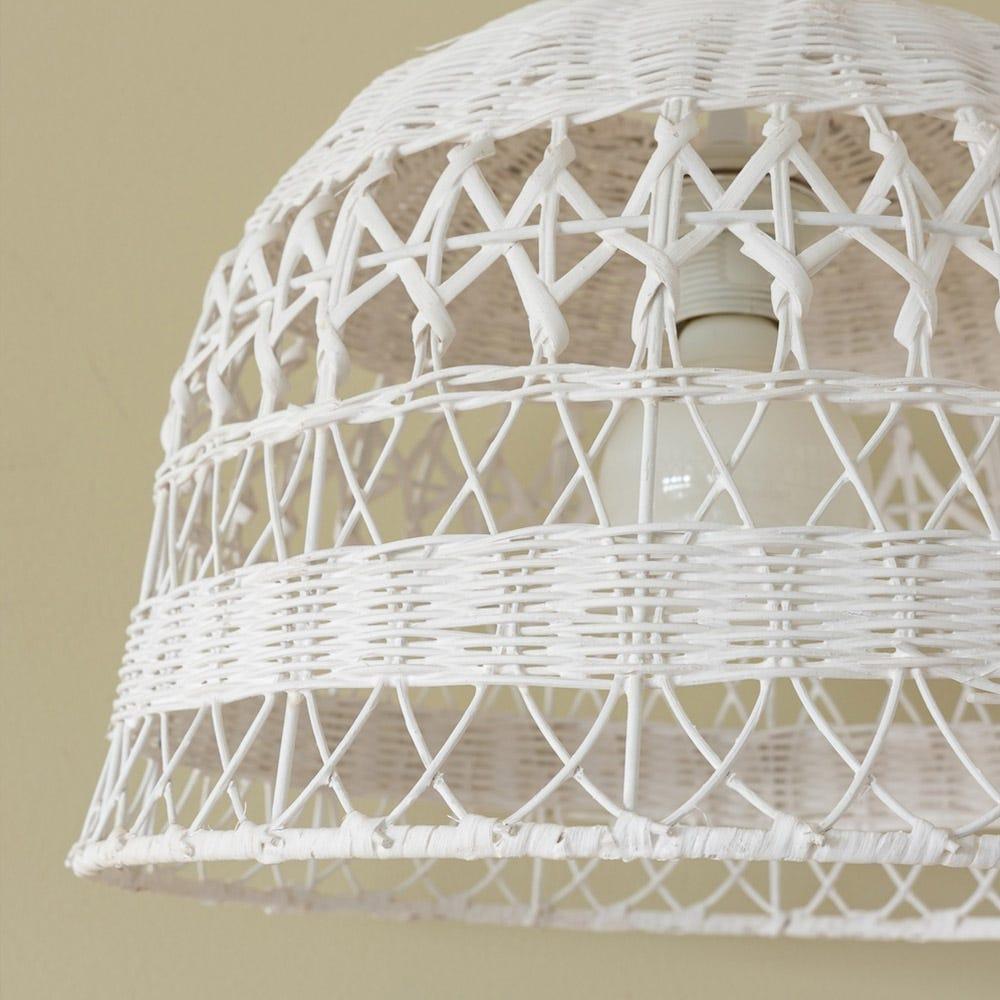 Lolahome Lámpara De Techo Campana Blanco