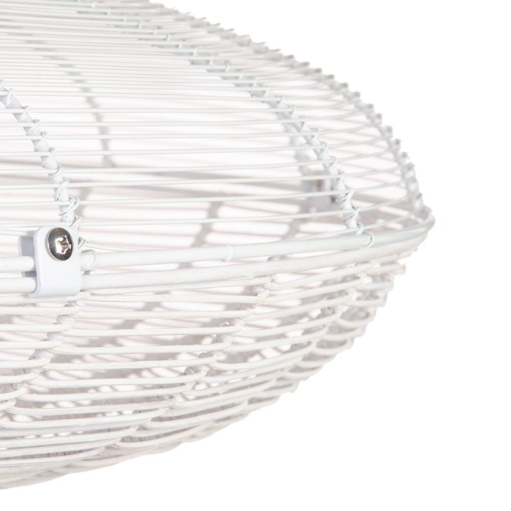 lolahome Lámpara de techo colgante blanco