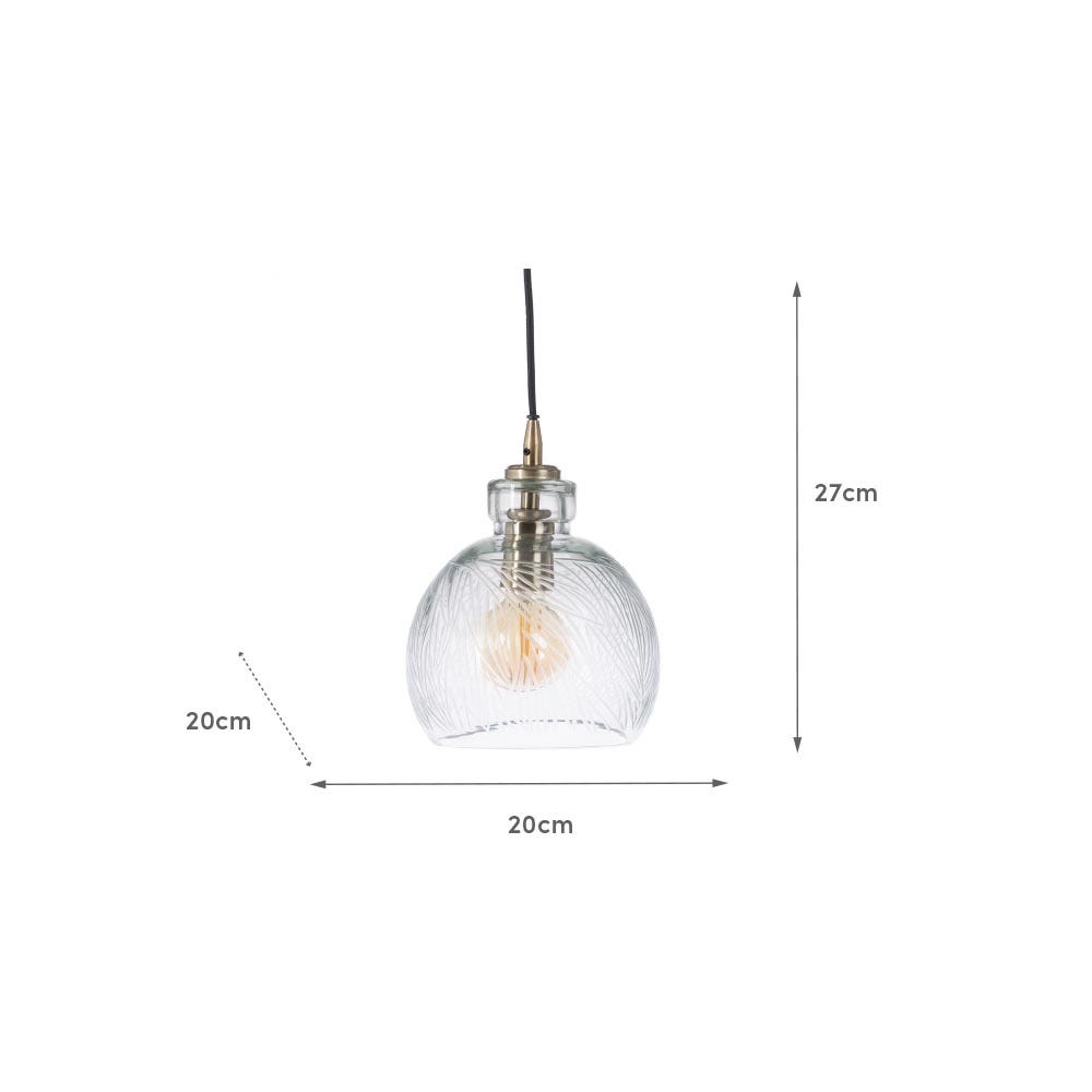 Lolahome Lámpara De Techo De 20x27 Cm