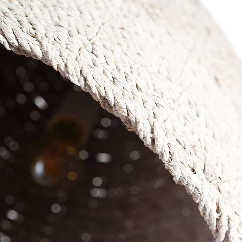 Lolahome Lámpara De Techo Nórdica Blanca De Metal