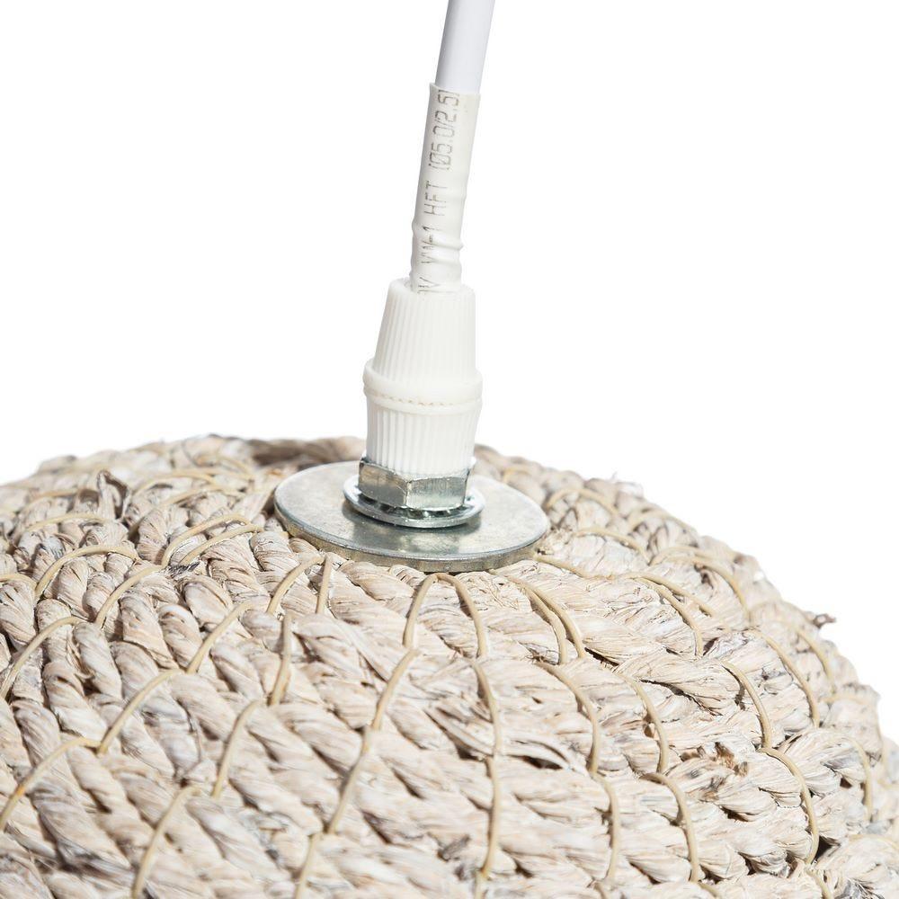 Lolahome Lámpara De Techo Nórdica Blanca De Metal