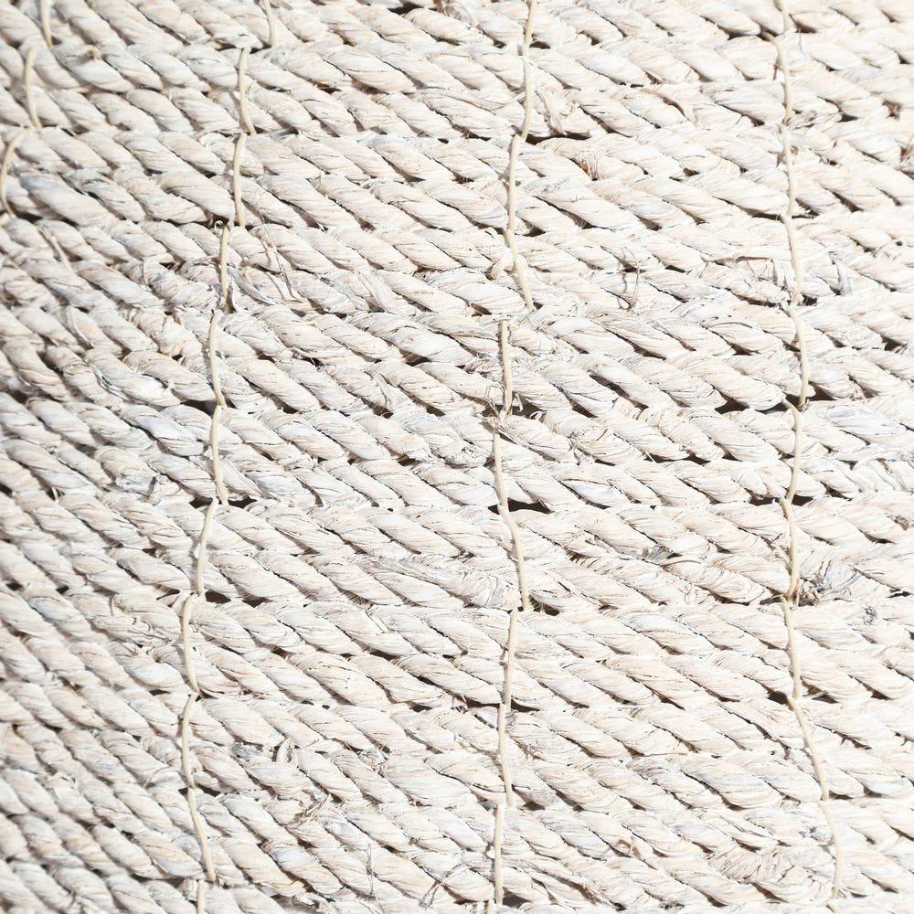 lolahome Lámpara de techo nórdica blanca de metal