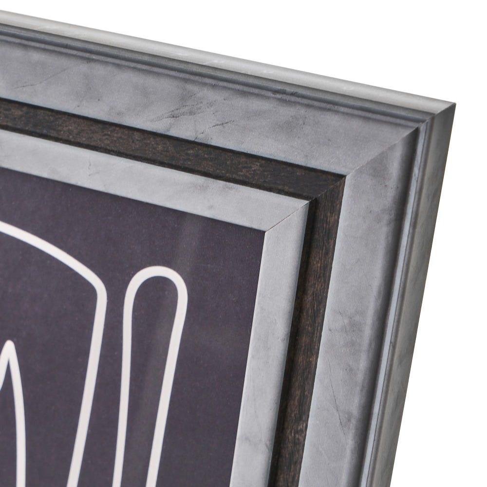 lolahome Marco de madera para fotos de 25x20 cm