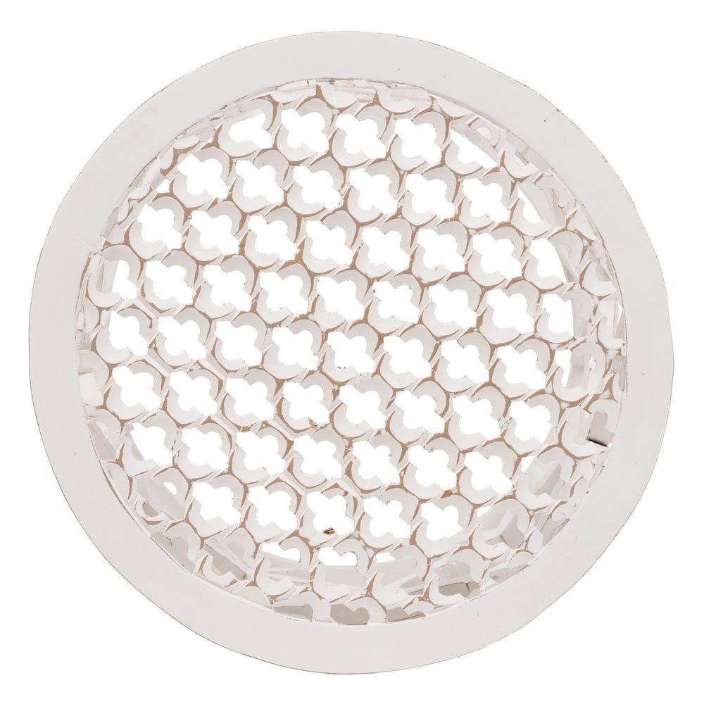 Lolahome Mesa Auxiliar Arabesco Blanco