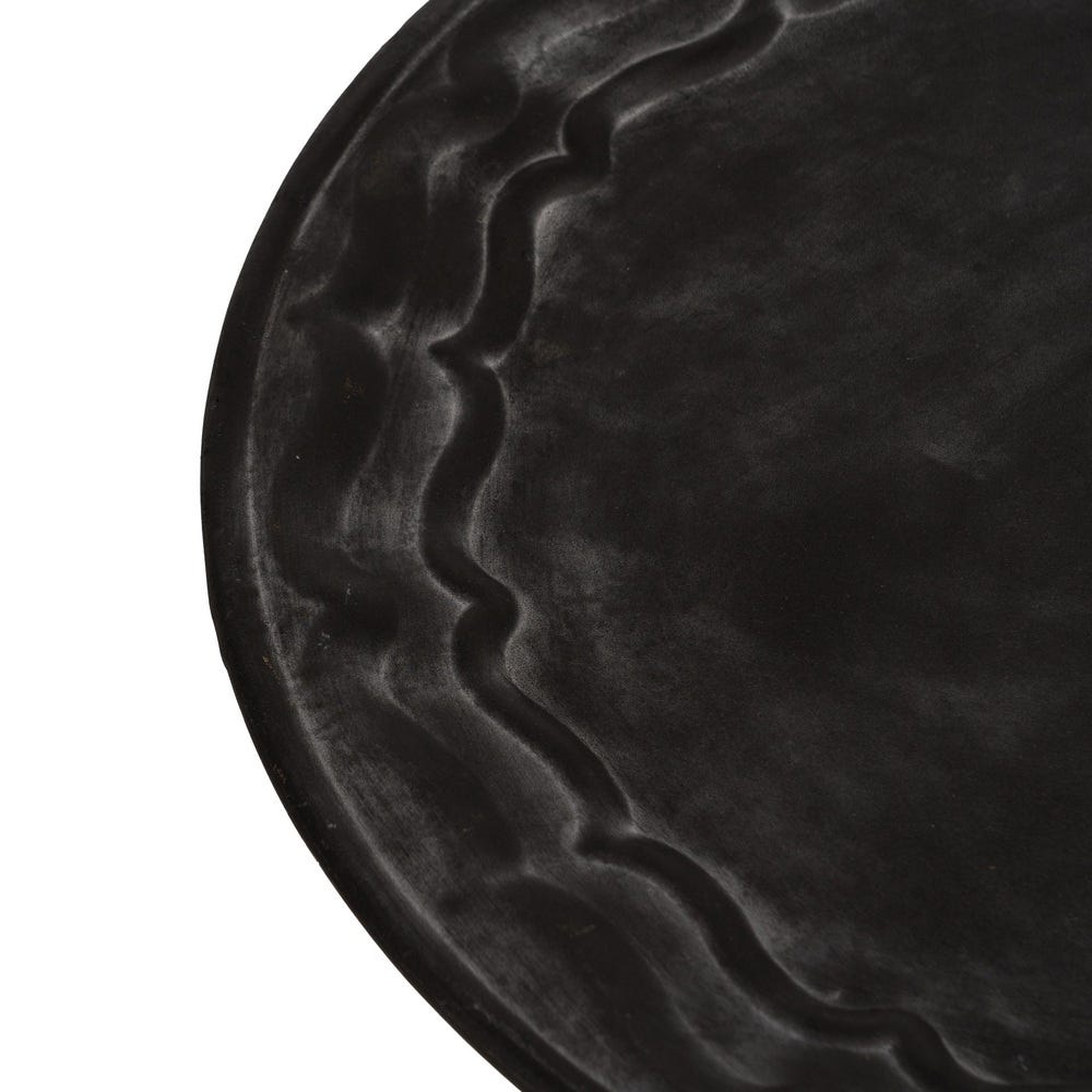 Lolahome Mesa Auxiliar Gris Oscuro