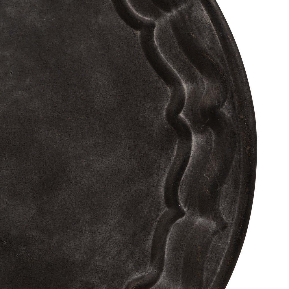 Lolahome Mesa Auxiliar Gris Oscuro