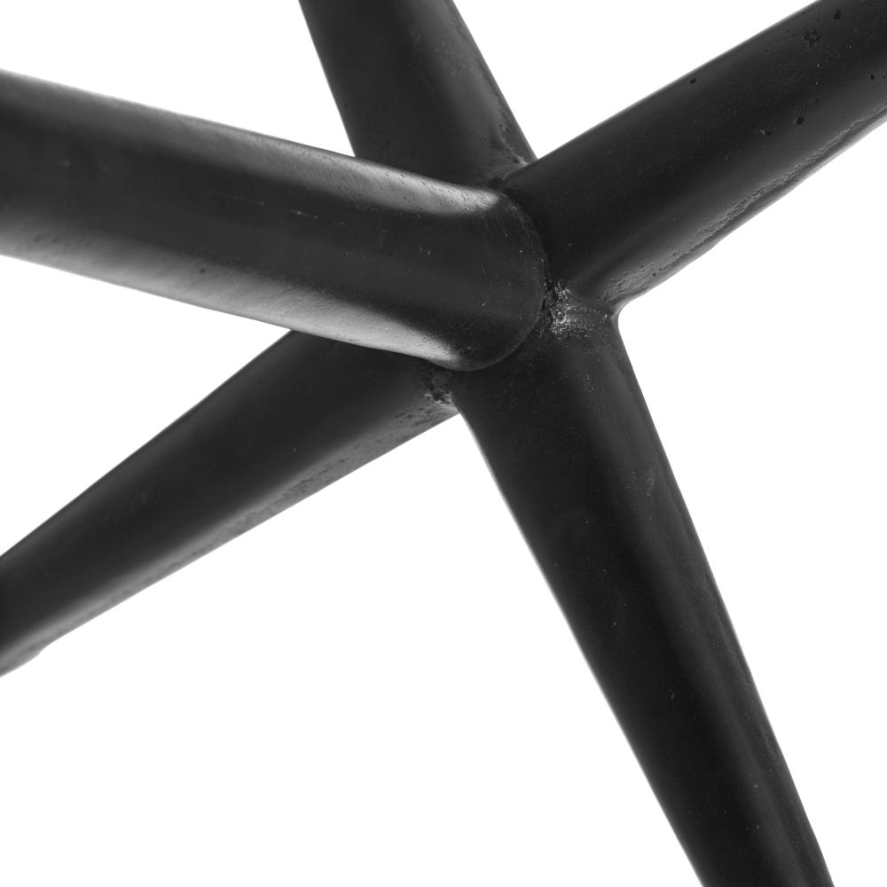 Lolahome Mesa Auxiliar Negra Pequeña De 40x59 Cm