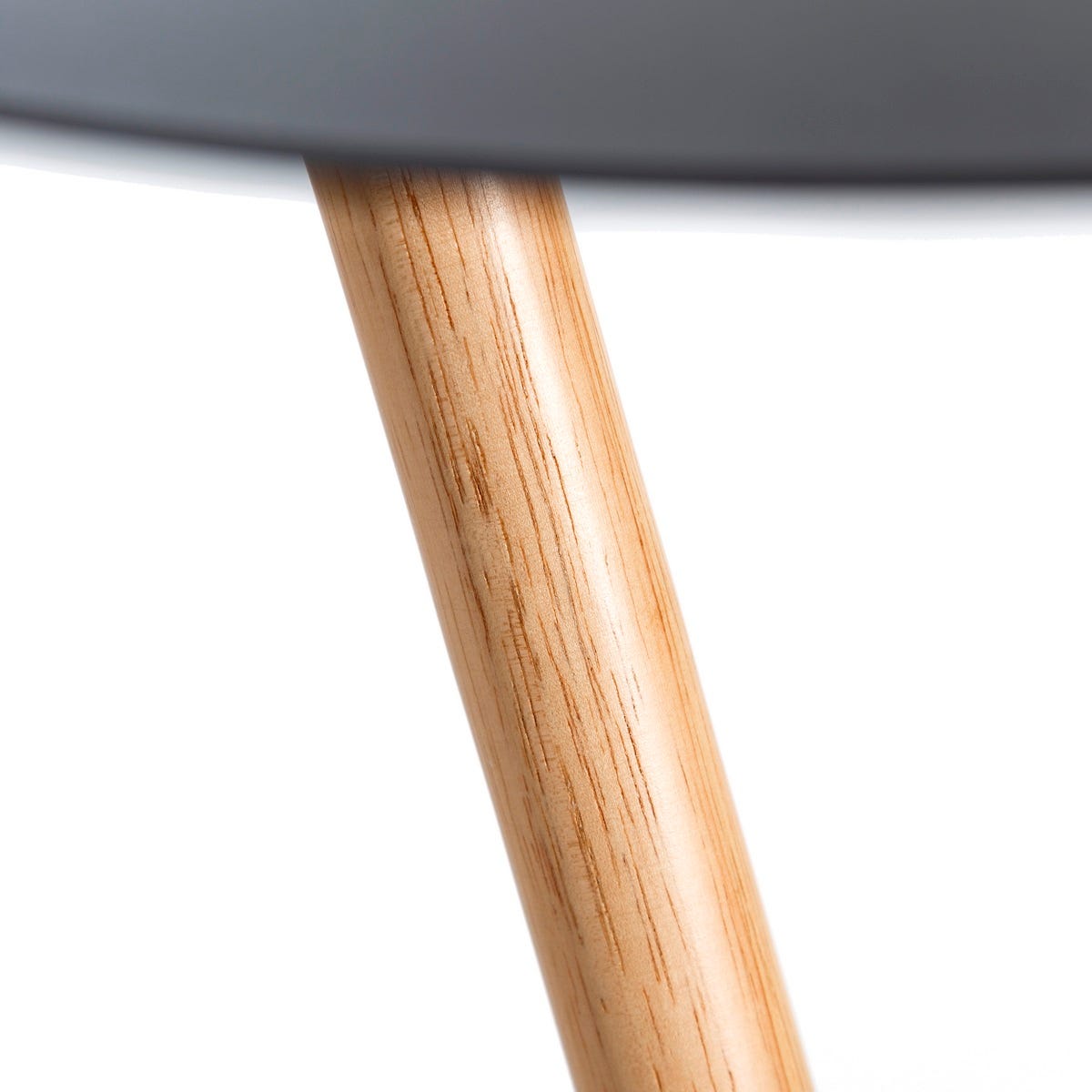 Lolahome Mesa Auxiliar Revistero Negra De 36x48 Cm