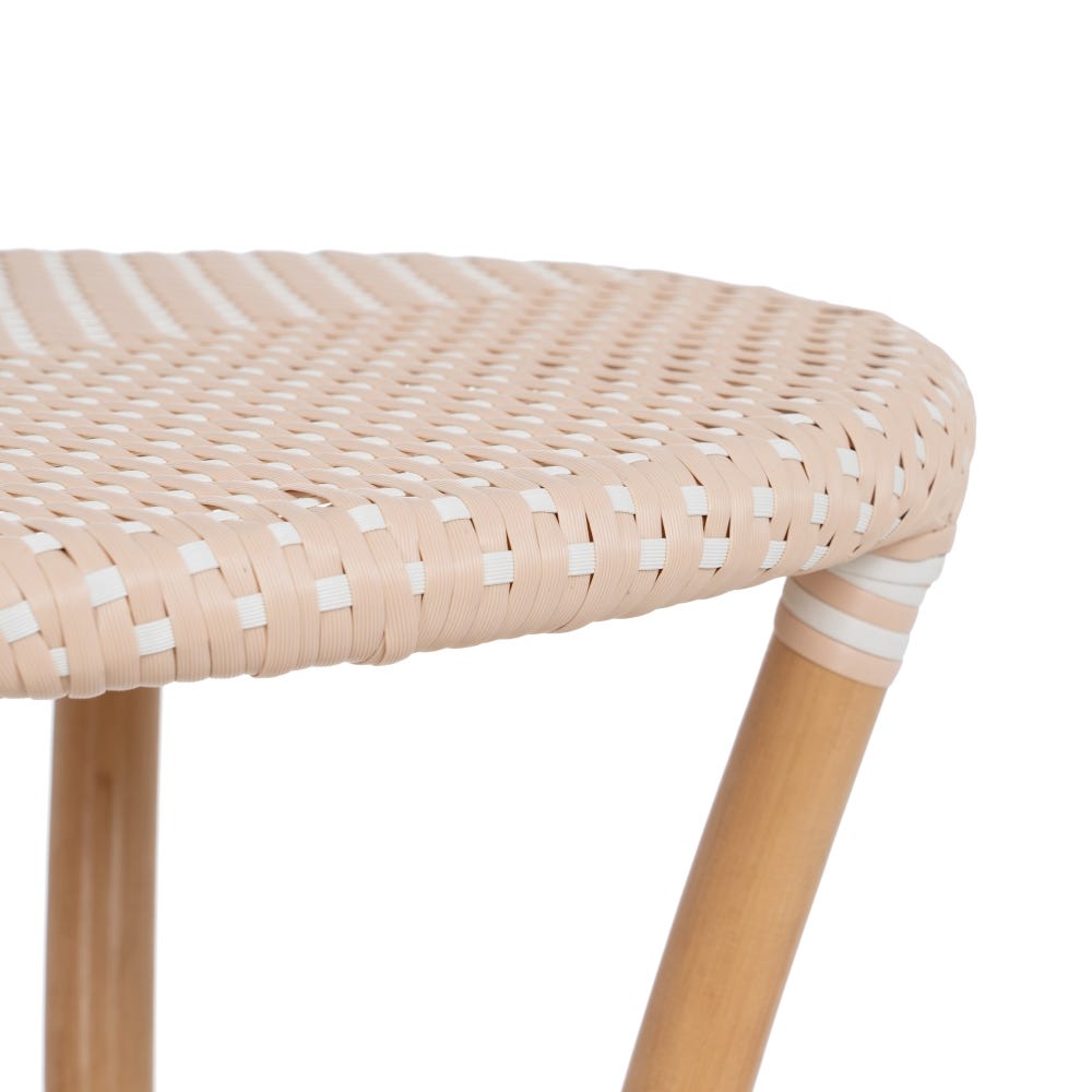 lolahome Mesa auxiliar trenzada