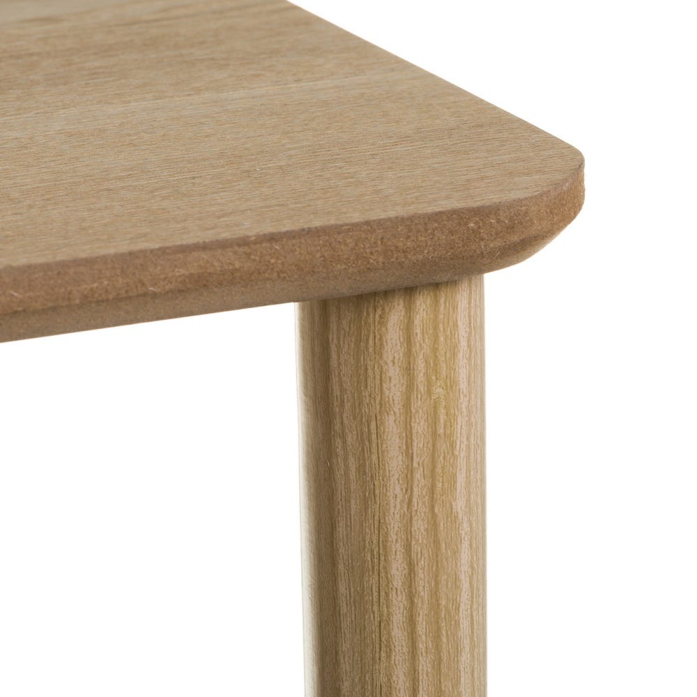 Lolahome Mesa De Centro De Madera