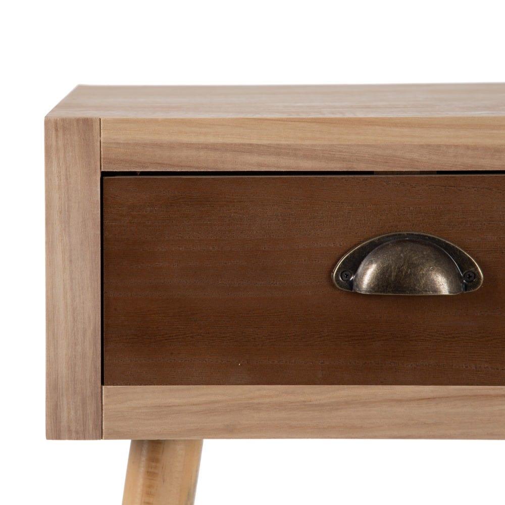 Lolahome Mesa De Centro De Ratán Marrón