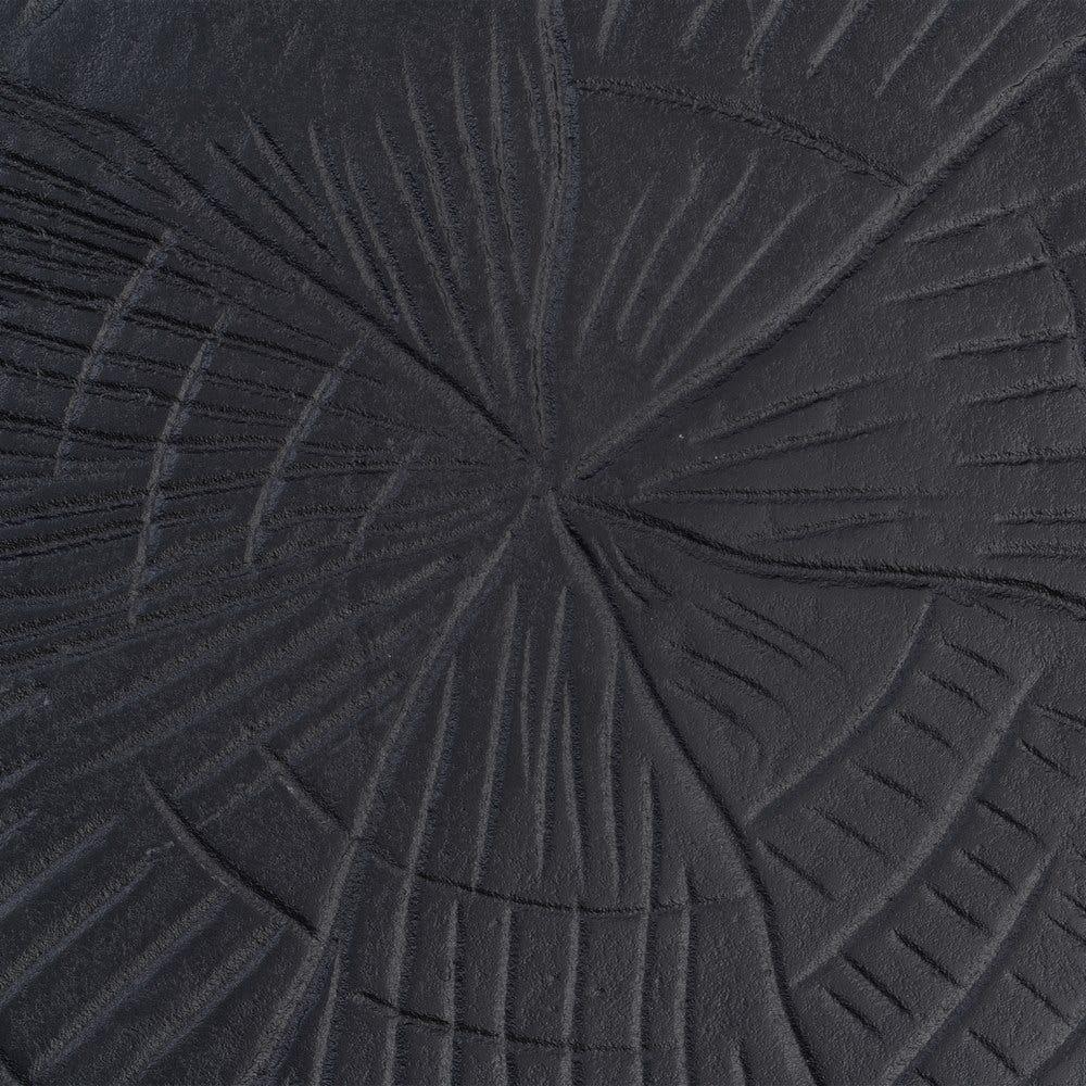 Lolahome Mesa De Centro Grabada Plateada De 70 Cm