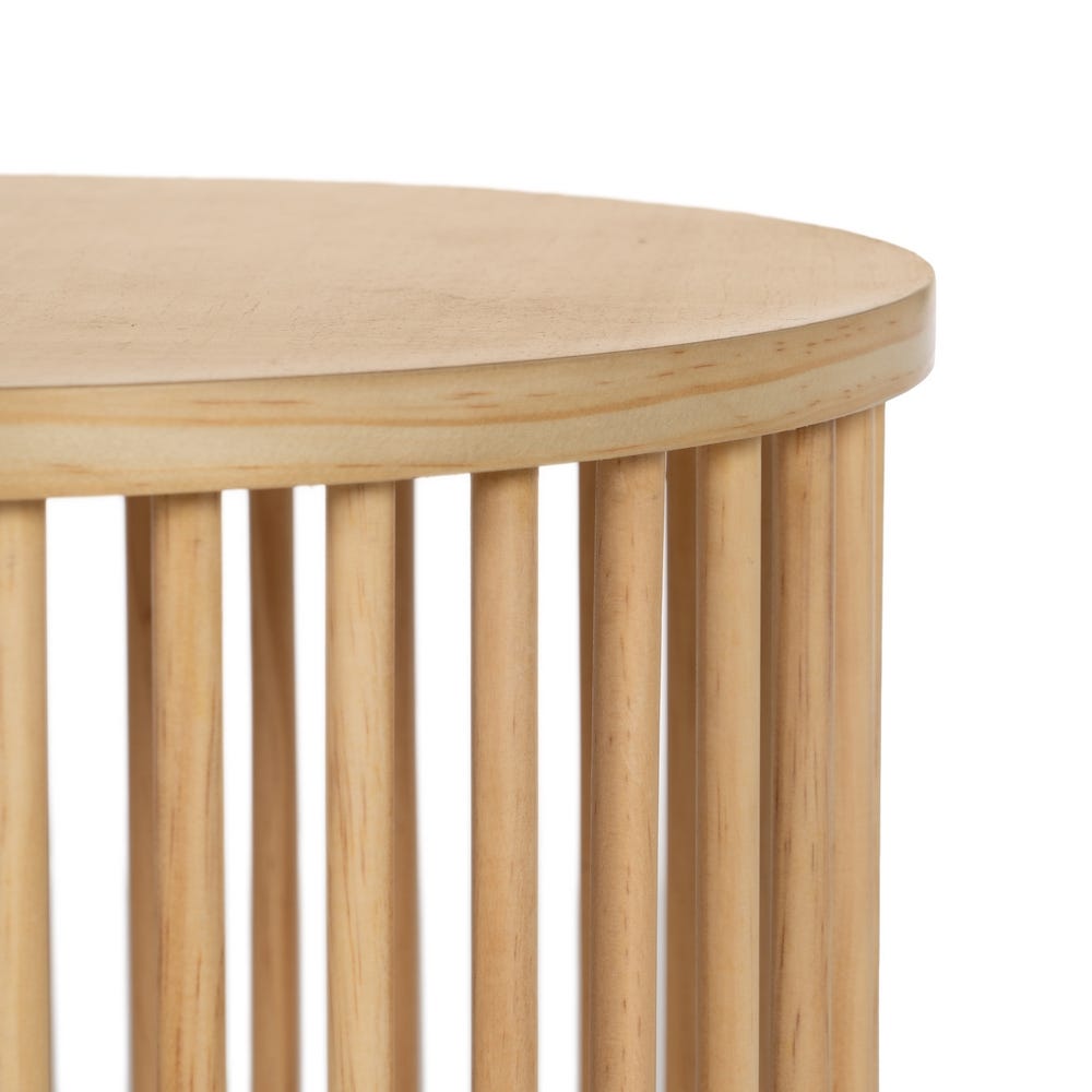 Lolahome Mesa De Centro Redonda De 60 Cm