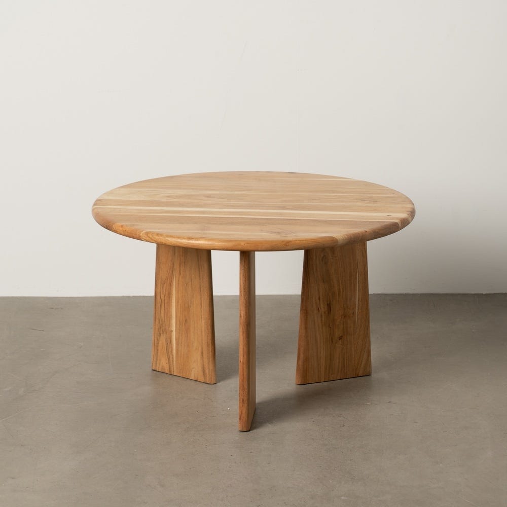 lolahome Mesa de centro redonda