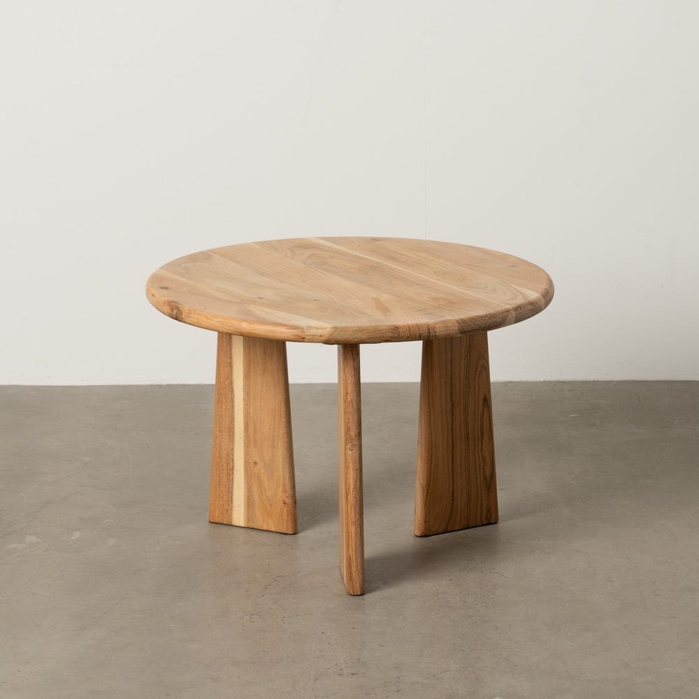 lolahome Mesa de centro redonda