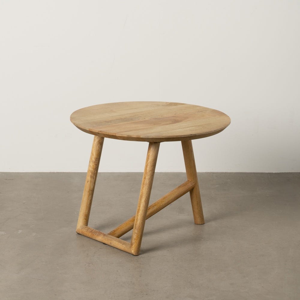 lolahome Mesa de centro redonda