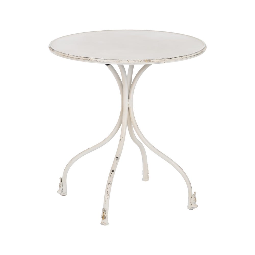 Lolahome Mesa De Comedor Blanca De 70cm