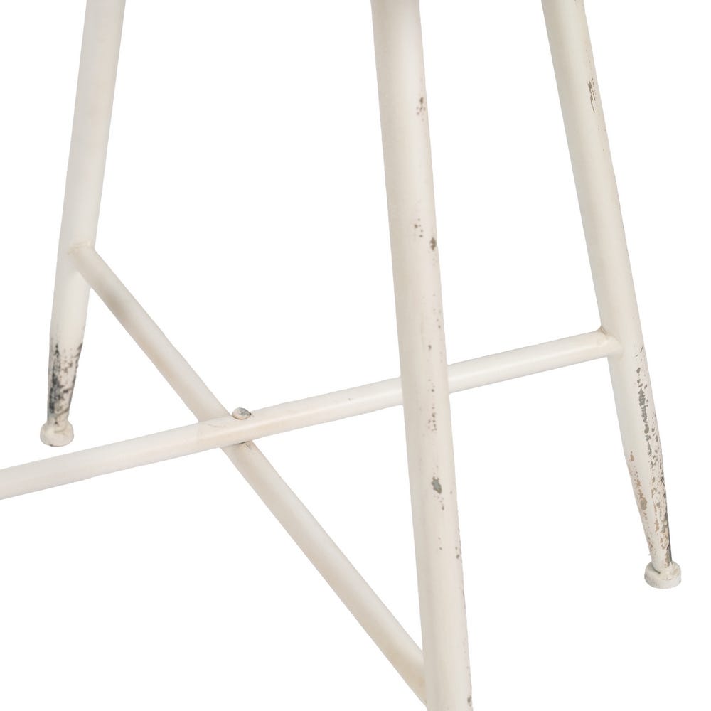 Lolahome Mesa De Comedor Blanca De 80cm