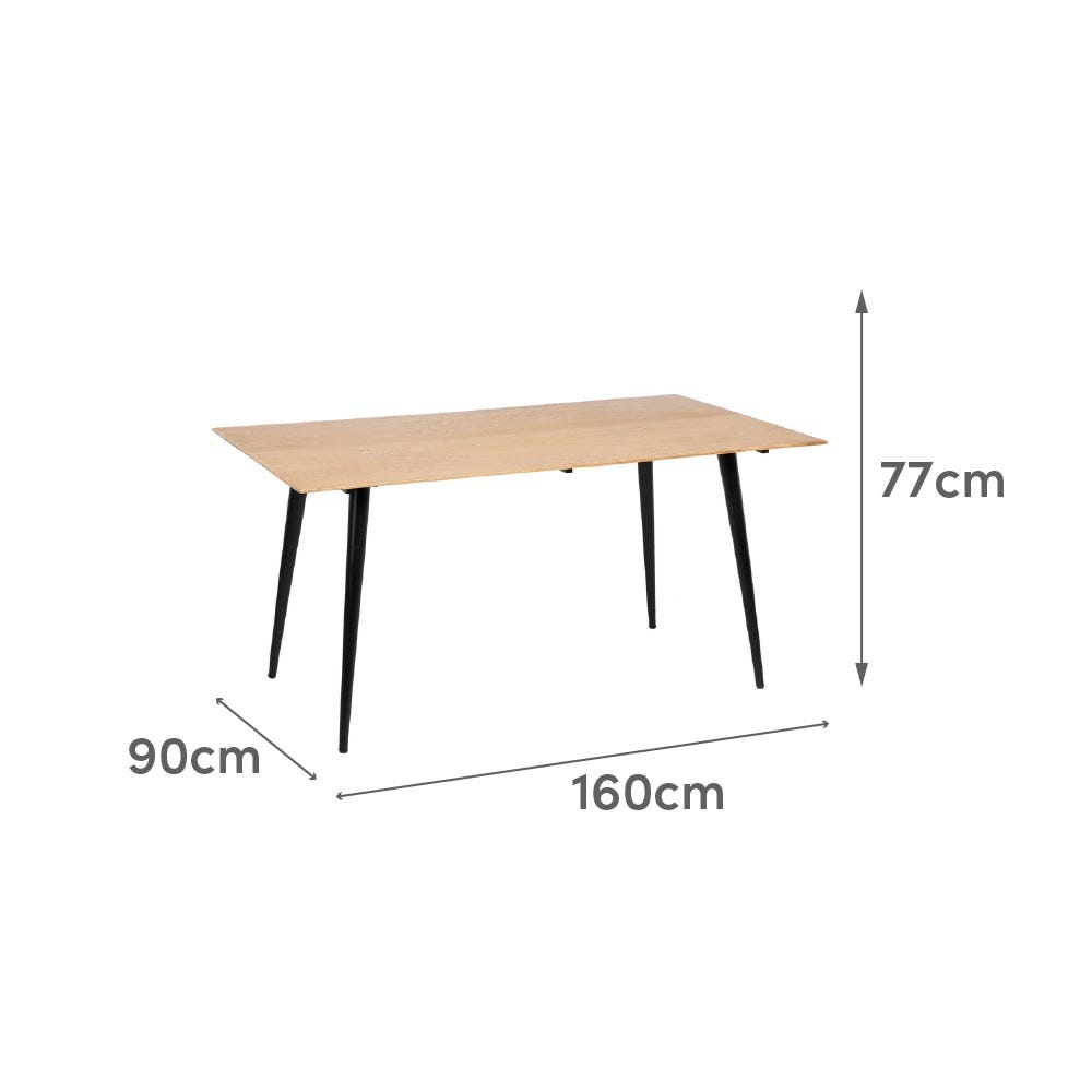 Lolahome Mesa De Comedor De 160x90cm