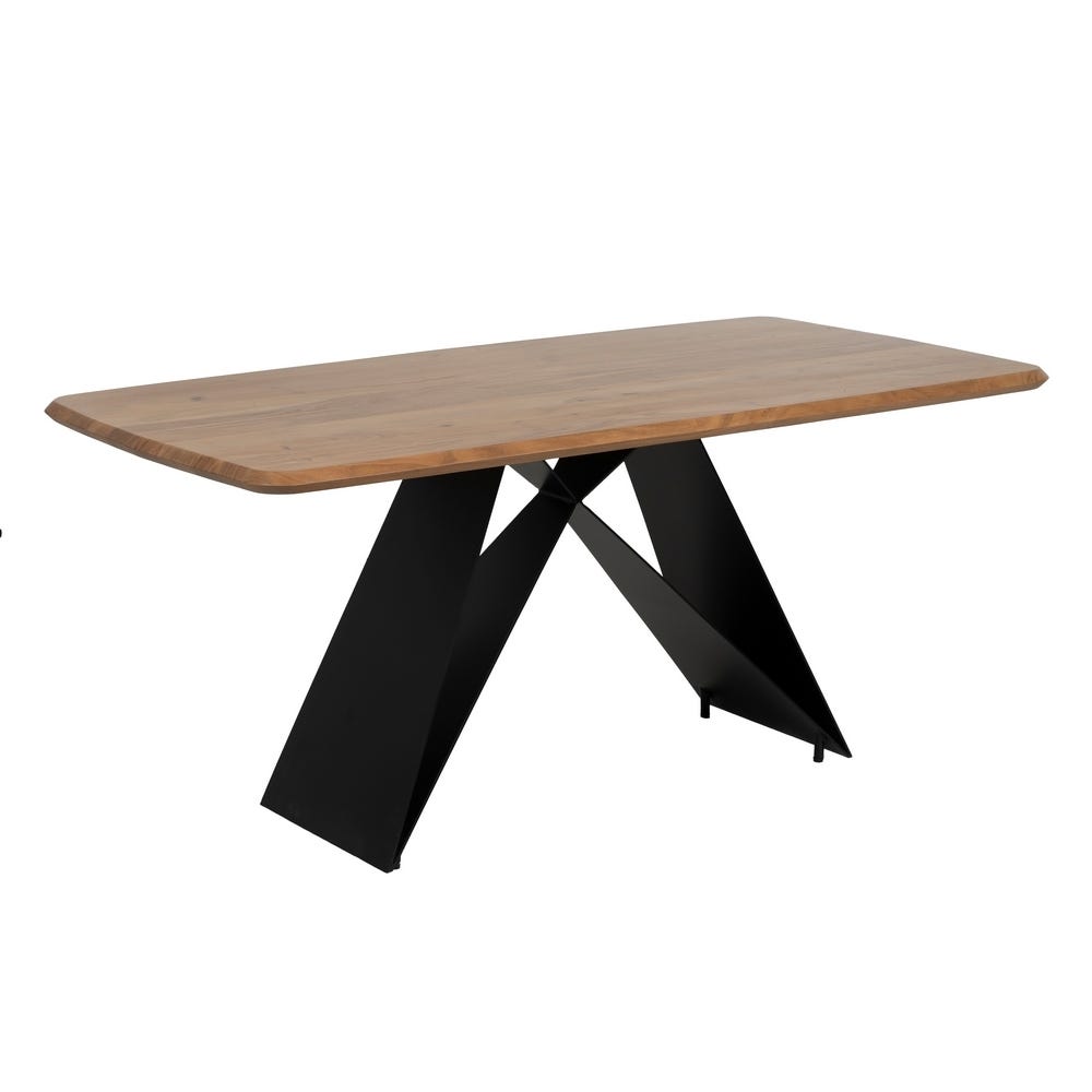 lolahome Mesa de comedor geométrica de 170cm