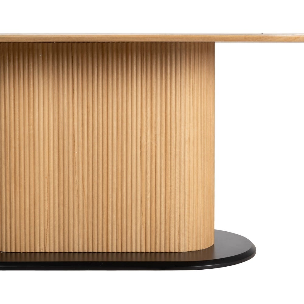 Lolahome Mesa De Comedor Ovalada De 180x90cm