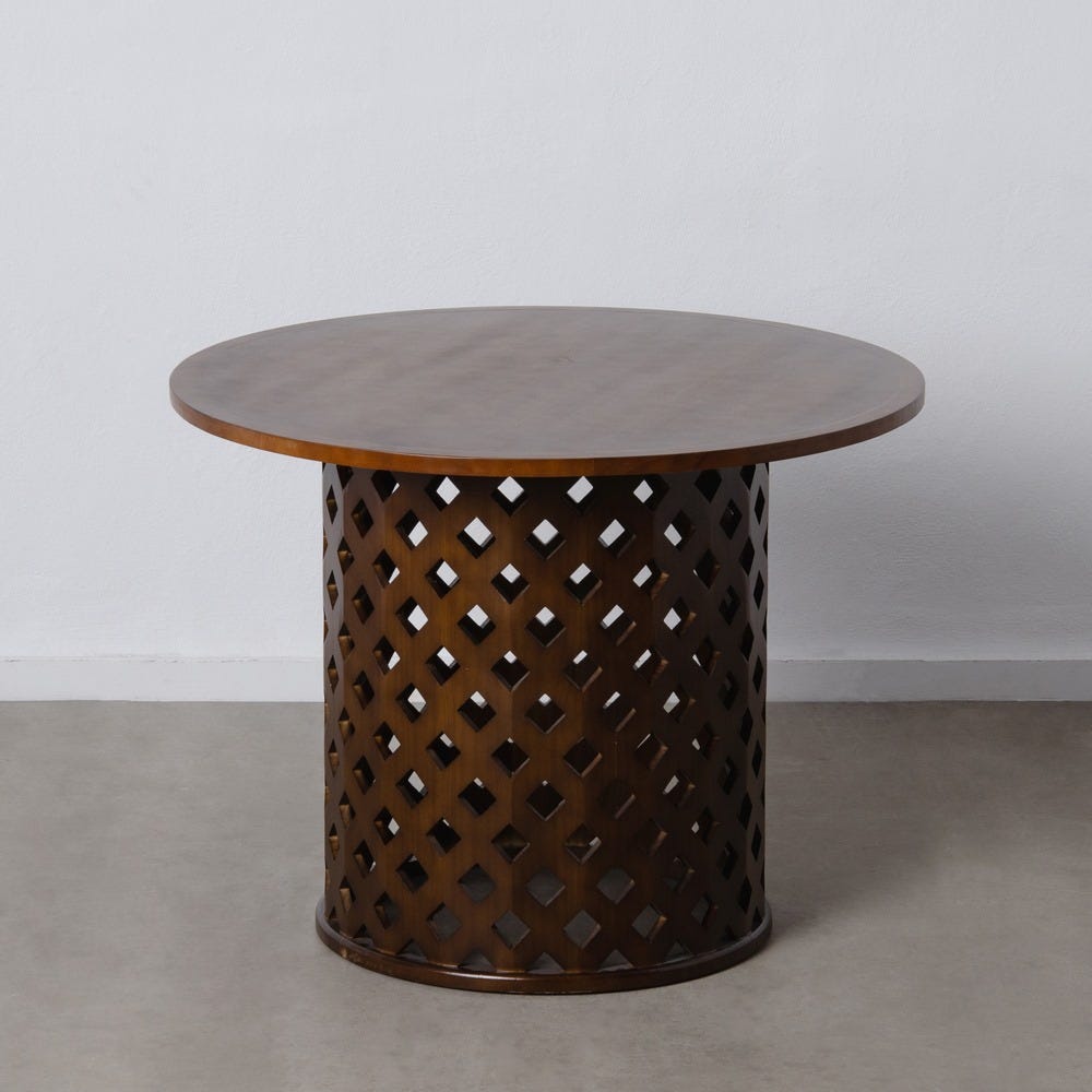 lolahome Mesa de comedor redonda de 100 cm