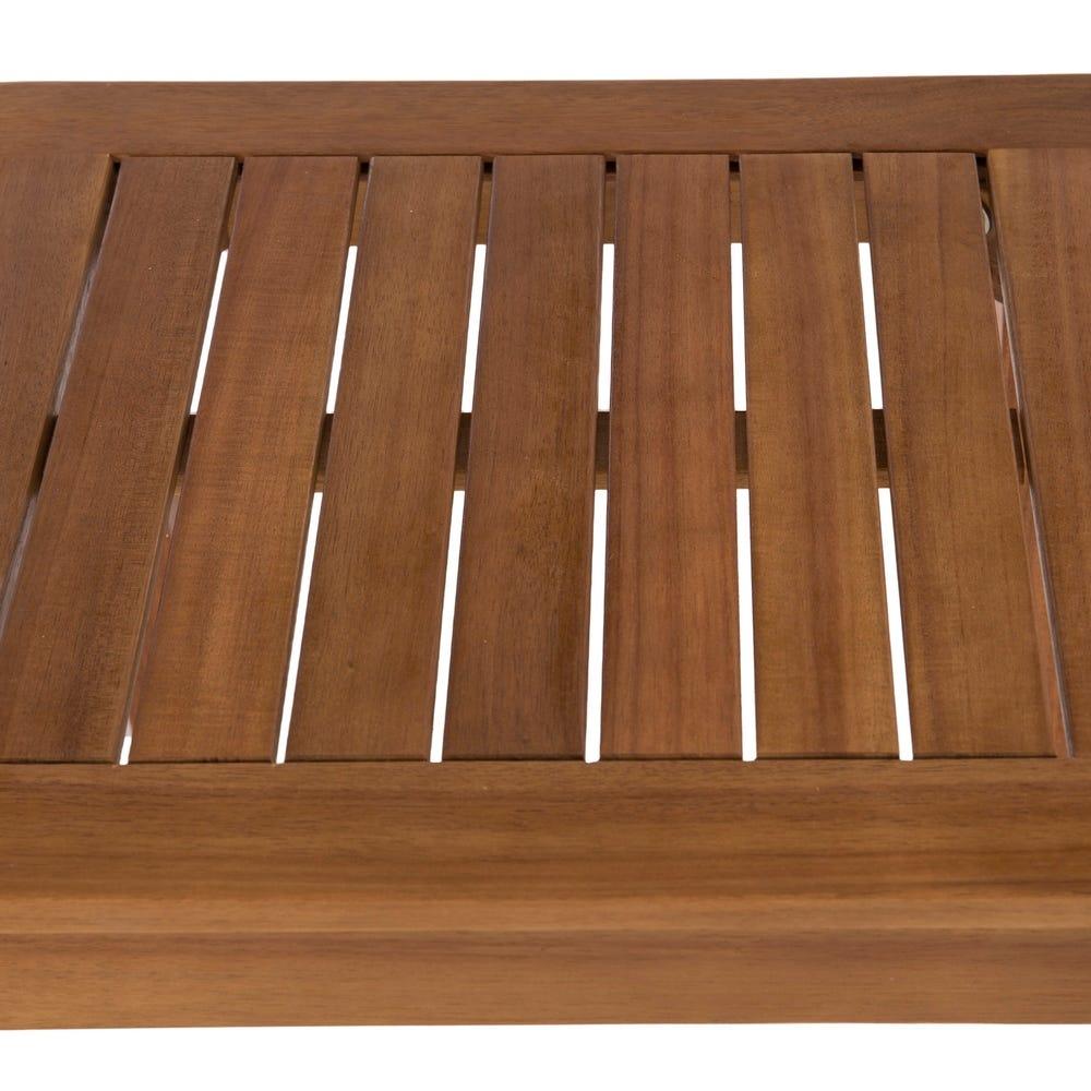 lolahome Mesa de jardín auxilar Nina de 40x40 cm