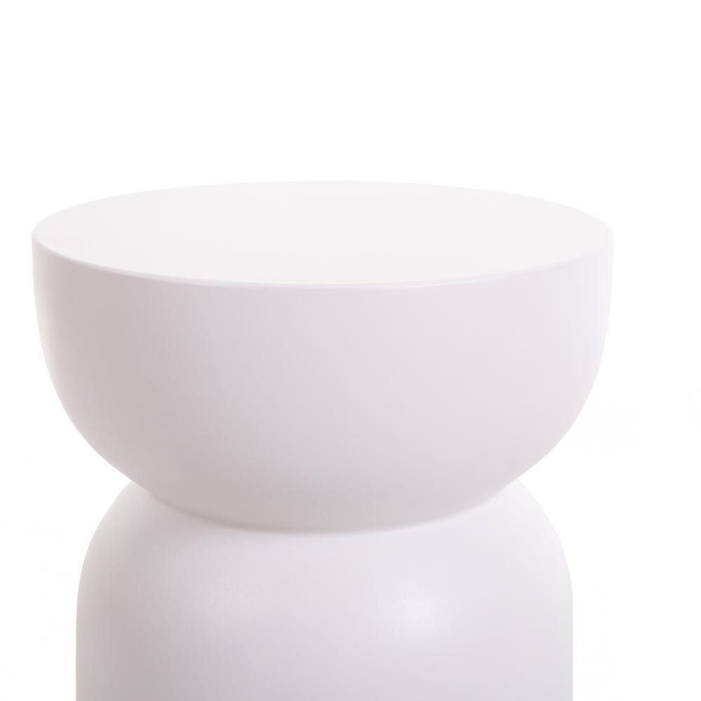 Lolahome Mesa De Jardín Auxiliar Bacoli De 33 Cm