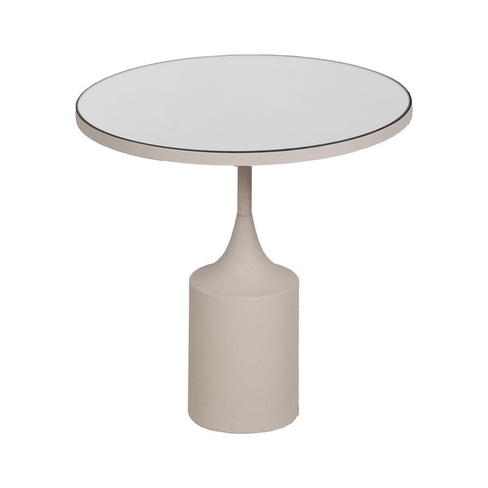 lolahome Mesita auxiliar blanca