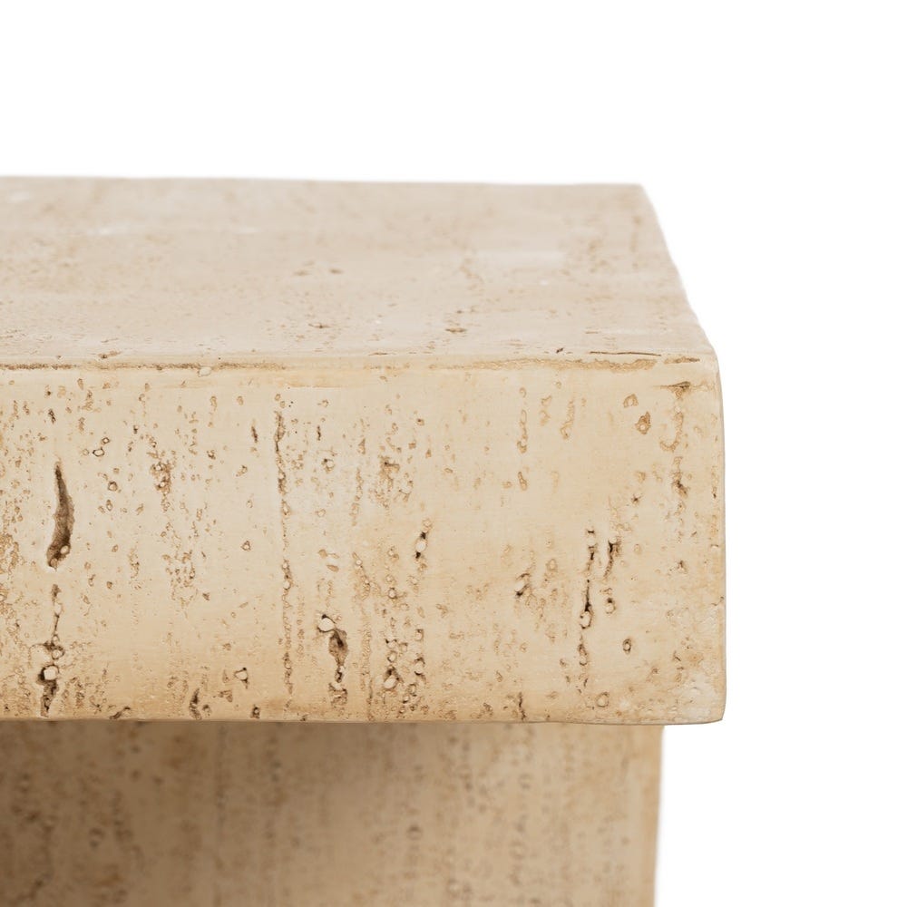 Lolahome Mesita Auxiliar Cubo