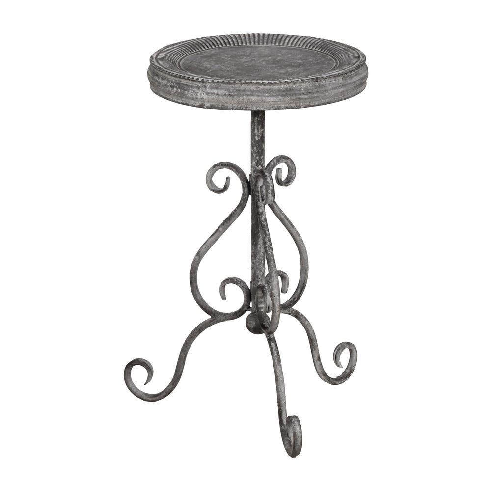 lolahome Mesita auxiliar grabada