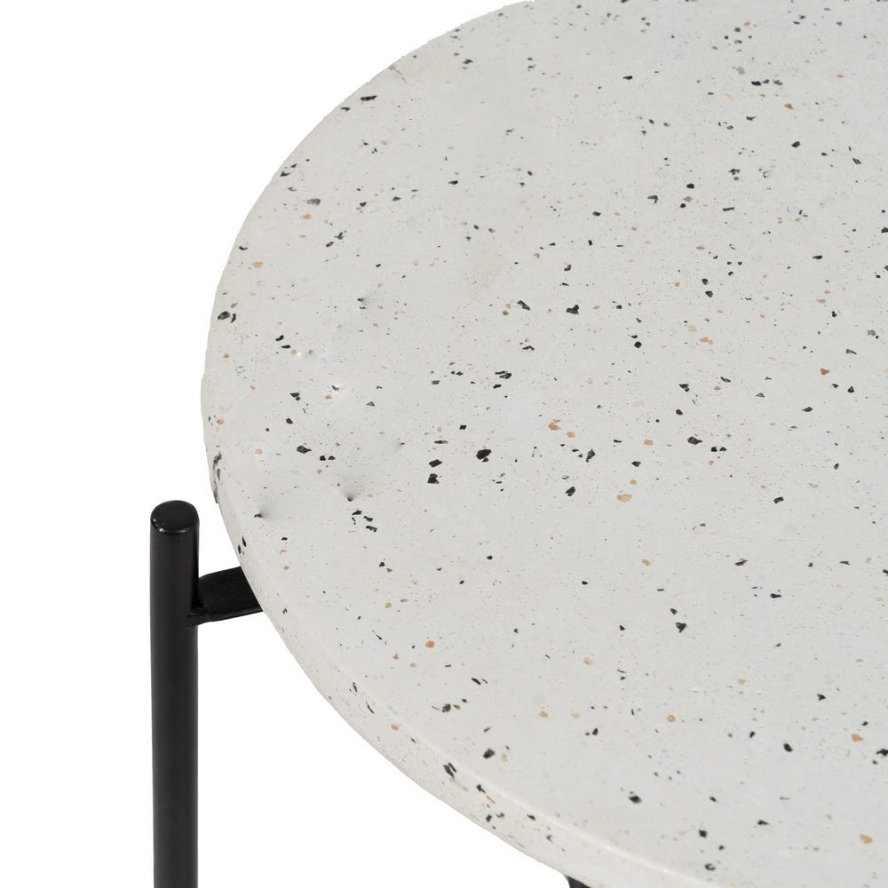 Lolahome Mesita Auxiliar Redonda