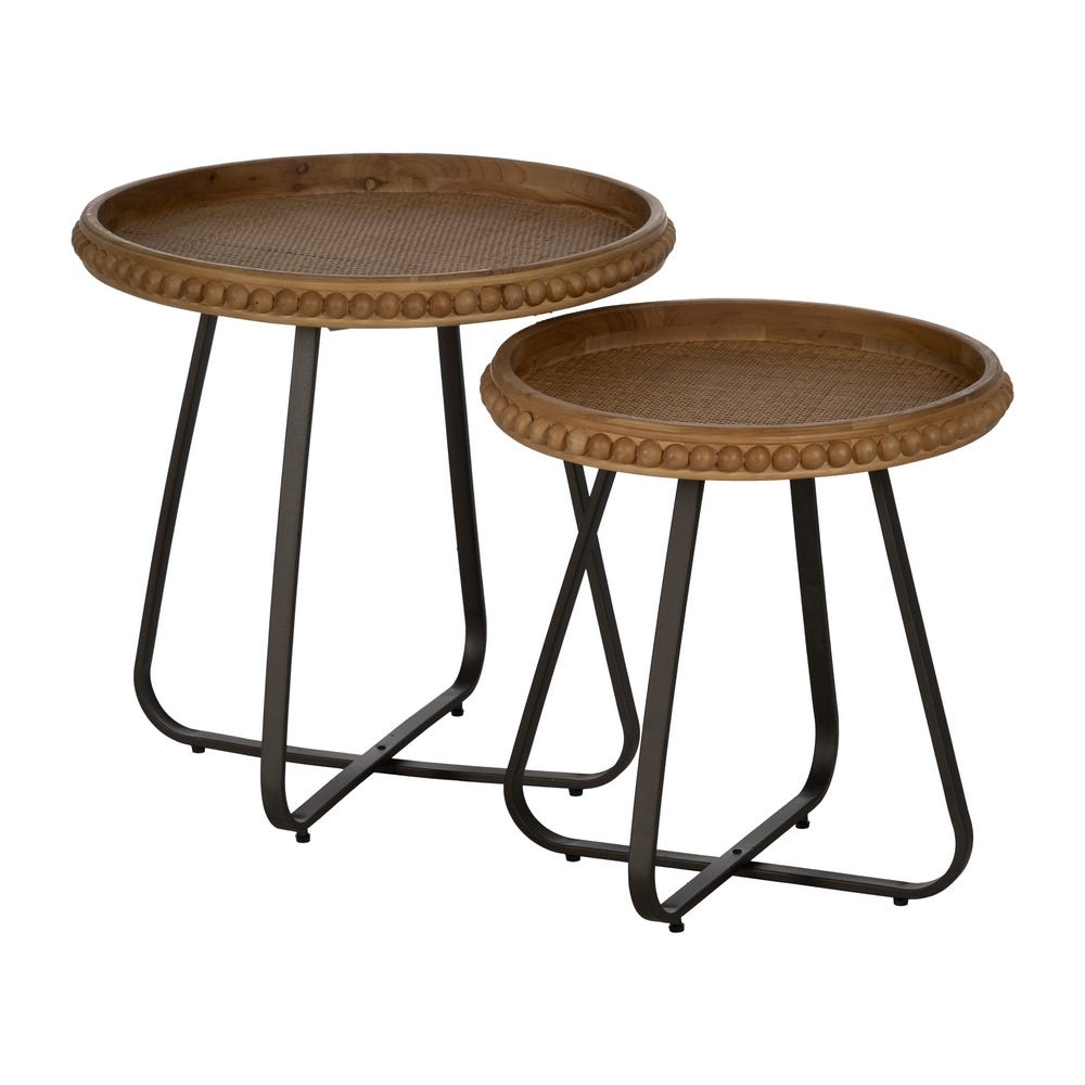 Lolahome Mesita Auxiliar Redonda