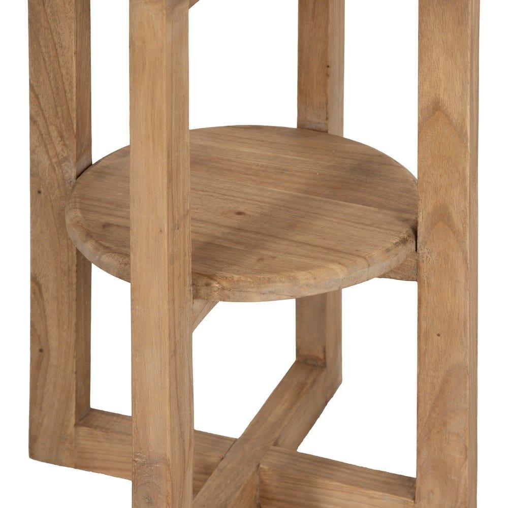 Lolahome Mesita Auxiliar Redonda