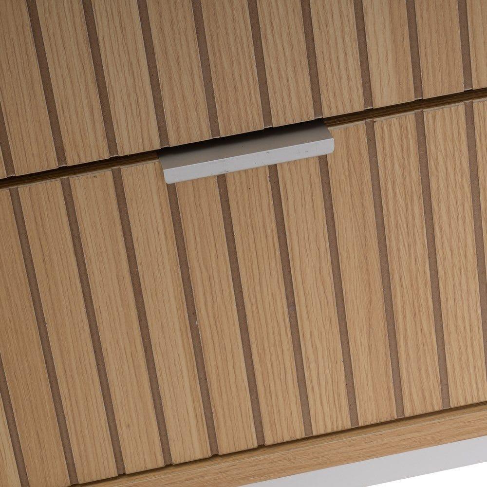 Lolahome Mesita De Noche 2 Cajones