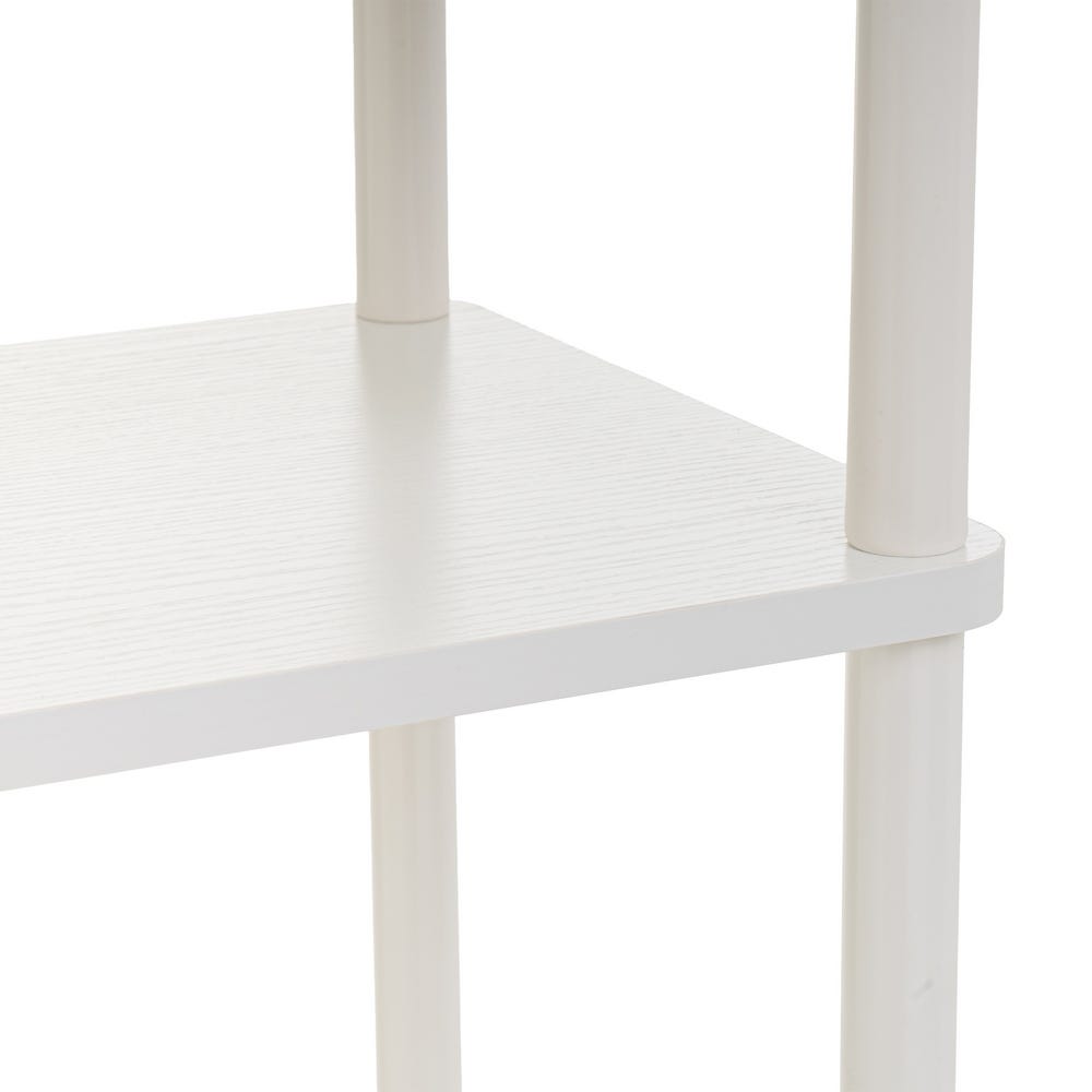 Lolahome Mesita De Noche 2 Estantes Alba