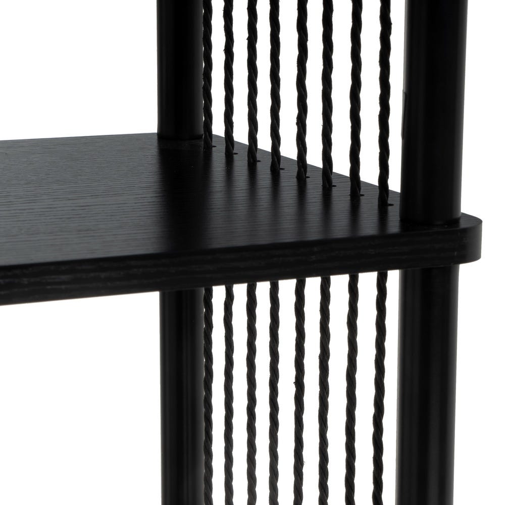 Lolahome Mesita De Noche 2 Estantes Manila