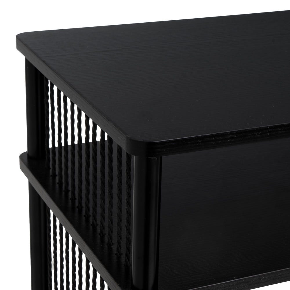 lolahome Mueble TV con 2 estantes Manila