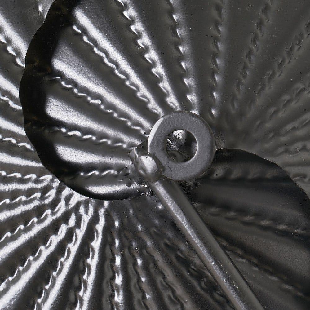 Lolahome Mural Caracola Dorado Y Plateado