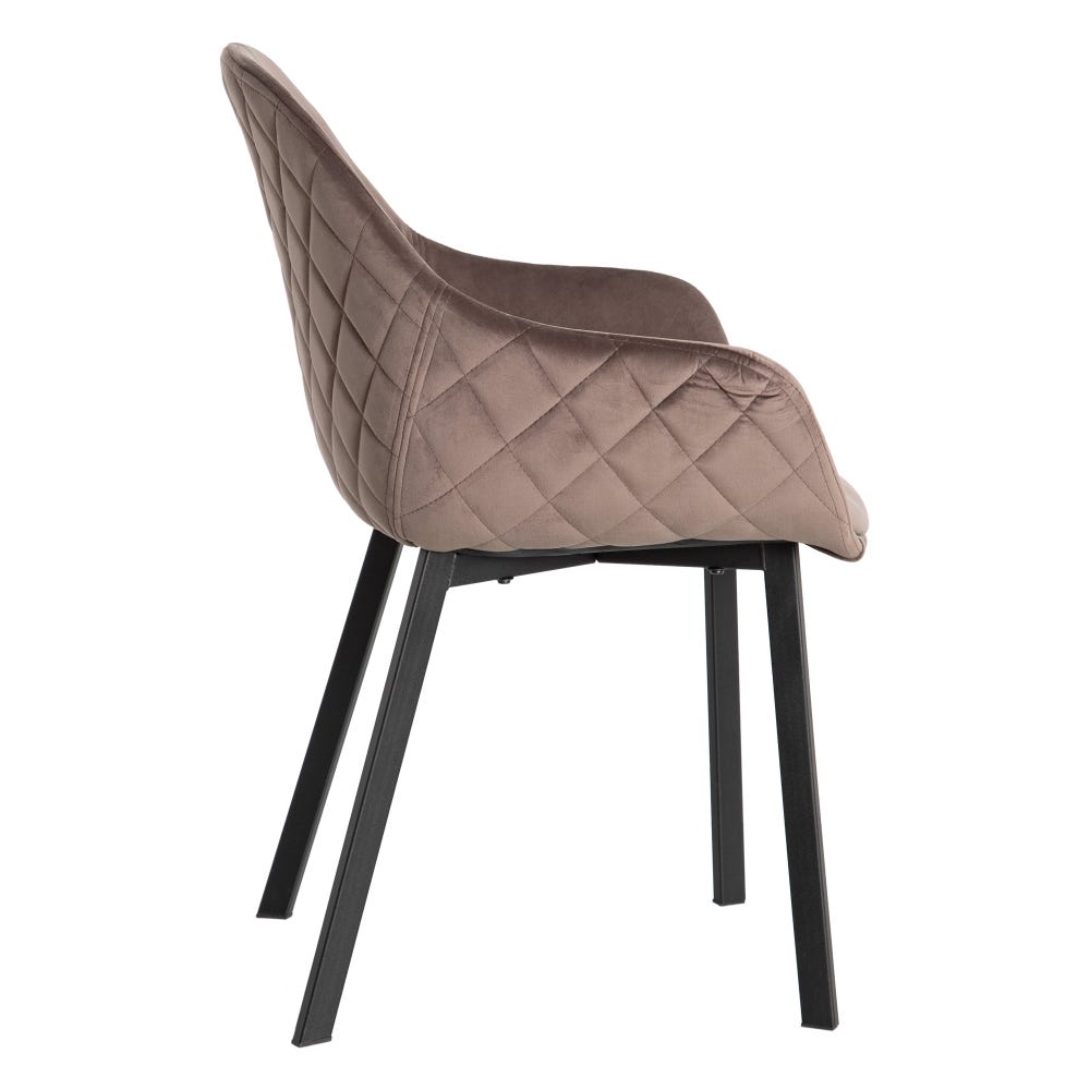 Lolahome Pack De 2 Sillas De Comedor De Terciopelo